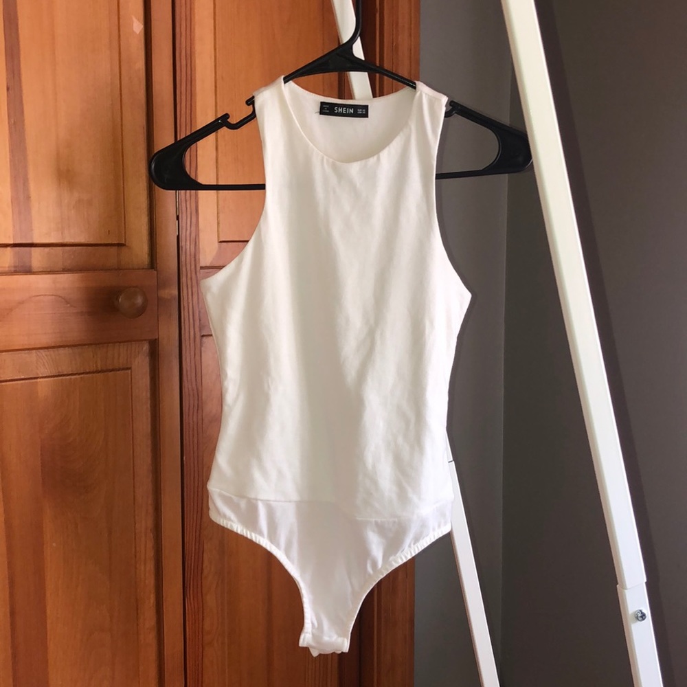 NEVER WORN white bodysuit